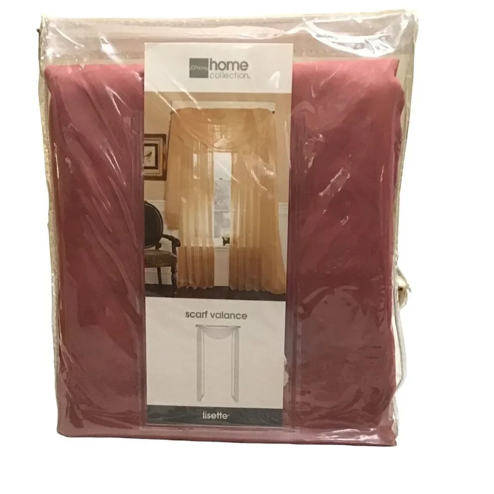 JC Penney Lisette Scarf Valance Home Collection 60